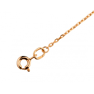 Золотой браслет с цирконием куб. (01-19223811) фотография