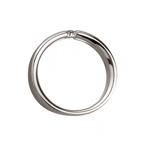 Золота обручка з діамантом (01-200395311) фотографія