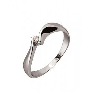 Золотое кольцо с бриллиантом (01-200563611) картинка Золотое кольцо с бриллиантом (01-200563611) фотография