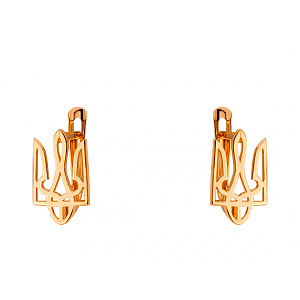 Золоті сережки  (01-200590011) фотографія