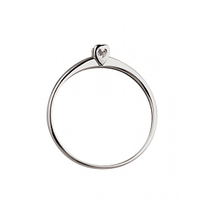 Золотое кольцо с бриллиантом (01-200606411) фотография