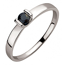 Золота каблучка з корундом (01-200633411)