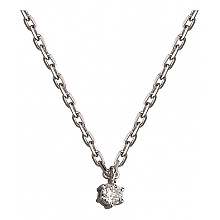 Золотое колье с бриллиантом (01-200816011)