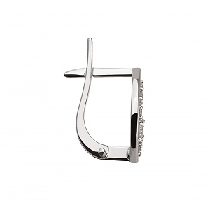 Золоті сережки з діамантами (2б_с-170) фотографія