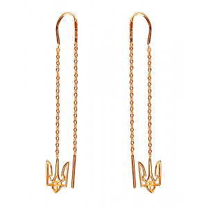 Золоті сережки  (01-200462112) фотографія