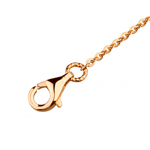 Золоте кольє з фіанітом (цирконієм куб.) (01-200740112) фотографія