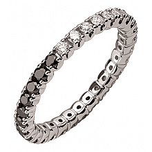 Золота каблучка з діамантами (01-200807512)