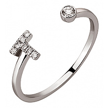 Золота каблучка з діамантами (01-200845112)