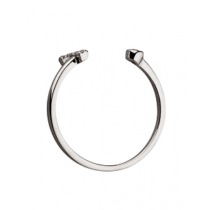 Золота каблучка з діамантами (01-200845112) фотографія