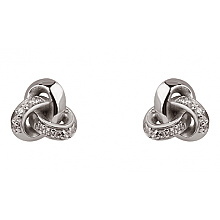 Золоті сережки з фіанітом (цирконієм куб.) (01-200851712)