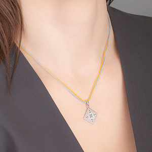 Золотий кулон «Мудрість» (2б_п-263) фотографія