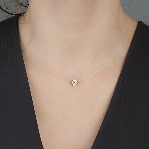 Золотое колье  (1л083/03б) фотография