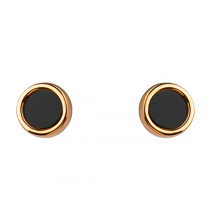 Золотые серьги с цирконием куб. (01-200369513) фотография