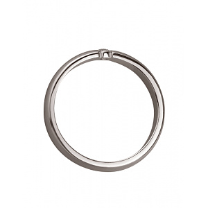 Платинова обручка з діамантом (01-200395313) фотографія