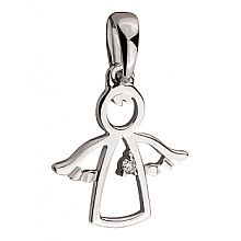 Золотий кулон з діамантом (01-200569613)