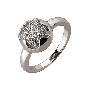 Золотое кольцо с бриллиантами (2к-267) фотография