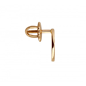 Золотые серьги с бриллиантами (1б_с-178) фотография