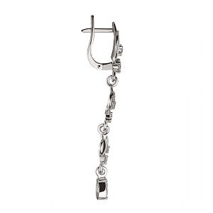 Золоті сережки з фіанітами (2б_с-268) фотографія