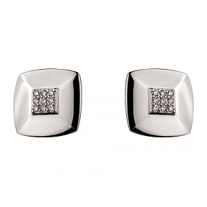 Золотые запонки с бриллиантами (01-200264714) фотография