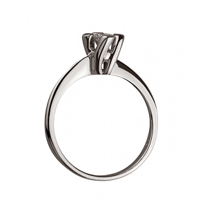 Золотое  кольцо с бриллиантами (01-200336414) фотография