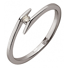 Золотое кольцо с бриллиантом (01-200569614)