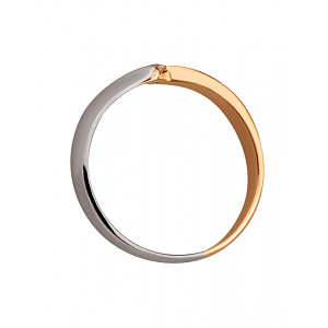 Золотое кольцо с бриллиантом (01-200781114) фотография