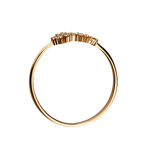 Золотое кольцо с бриллиантами (1б_к-265) фотография