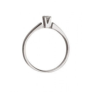 Золотое кольцо с бриллиантами (01-19266215) фотография