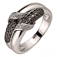 Золотое кольцо с бриллиантами (01-200590015)