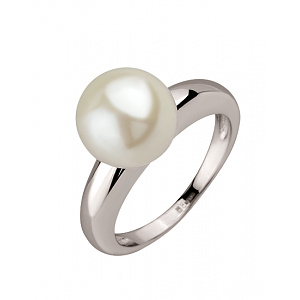 Золотое кольцо с жемчугом (01-200600015) фотография