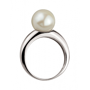 Золотое кольцо с жемчугом (01-200600015) фотография