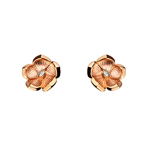 Золотые серьги с бриллиантами (1б_с-062) фотография