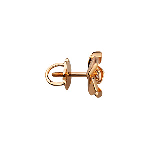 Золотые серьги с бриллиантами (1б_с-062) фотография