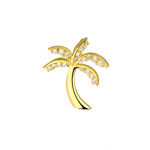 Золотой кулон с бриллиантами (01-19334916) фотография