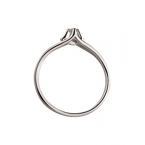 Золотое кольцо с бриллиантом (01-200603016) фотография