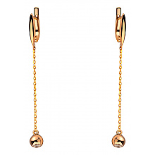 Золотые серьги  (1с126/01б)