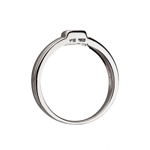 Золотое кольцо с бриллиантами (01-200383717) фотография