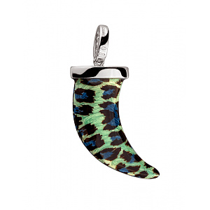 Золотой  кулон с бриллиантами  и  емаль (01-200481117) фотография