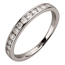 Золота каблучка з діамантами (01-200616917)