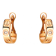 Золоті сережки з діамантами (01-200805817)