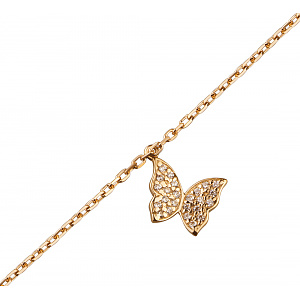 Золотой браслет  (1б038/01б) фотография