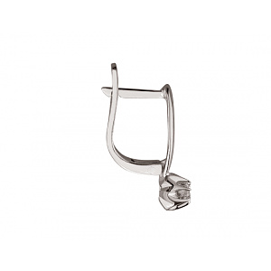 Золотые серьги с бриллиантами (01-200539518) фотография