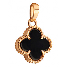 Золотий кулон з цирконієм куб. (01-200566918)