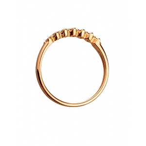 Золотое кольцо с бриллиантами (01-200569618) фотография