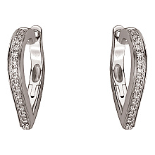 Золоті сережки з діамантами (01-200755418)