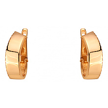 Золоті сережки з фіанітом (цирконієм куб.) (01-200766218)