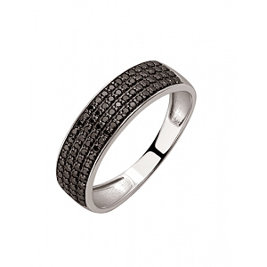 Золота каблучка з фіанітом (цирконієм куб.) (01-200785618) фотографія