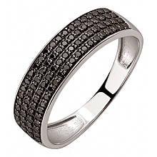 Золота каблучка з фіанітом (цирконієм куб.) (01-200785618)