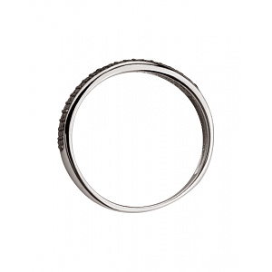 Золота каблучка з фіанітом (цирконієм куб.) (01-200785618) фотографія