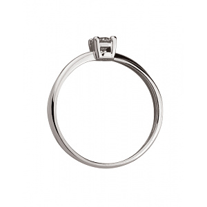 Золотое кольцо с бриллиантом (01-200788518) фотография
